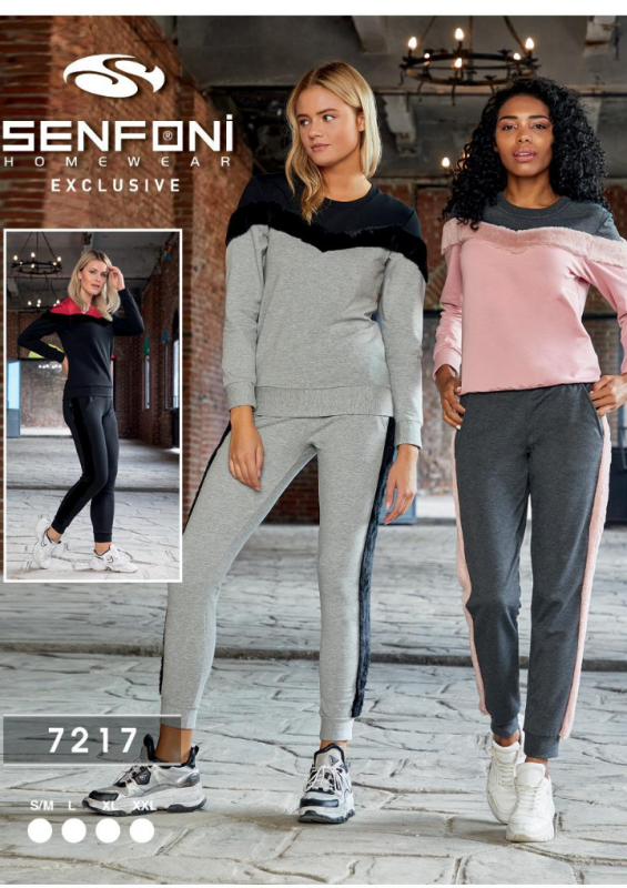 Women's tracksuit Senfoni 7217